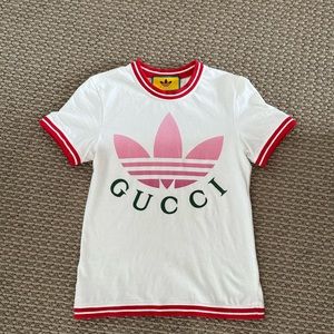 Authentic GUCCI X Adidas Women’s Tee XS